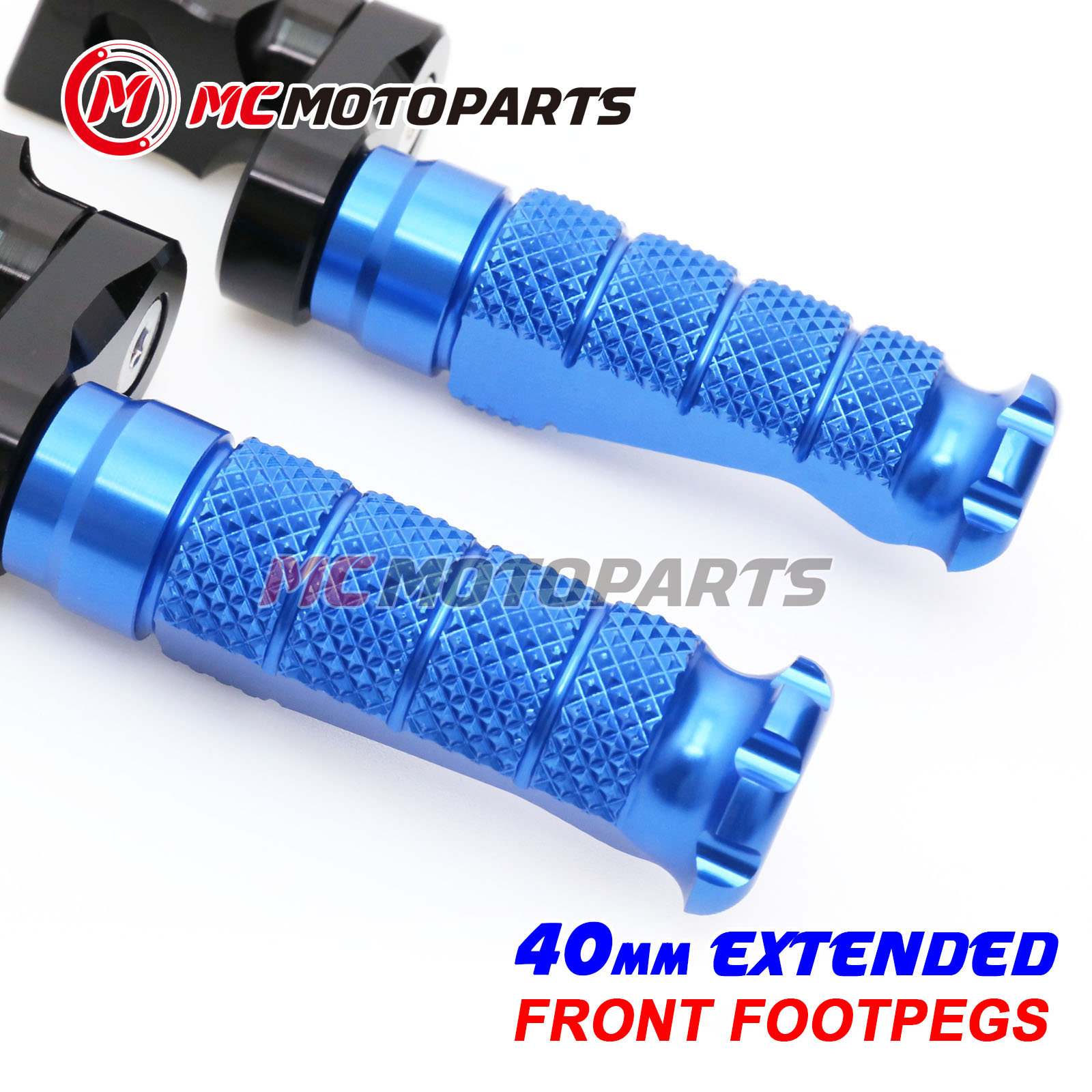 onedrop パーレー アヤメ CNC 40mm Lowered Front Foot Pegs For GSX1300R Hayabusa