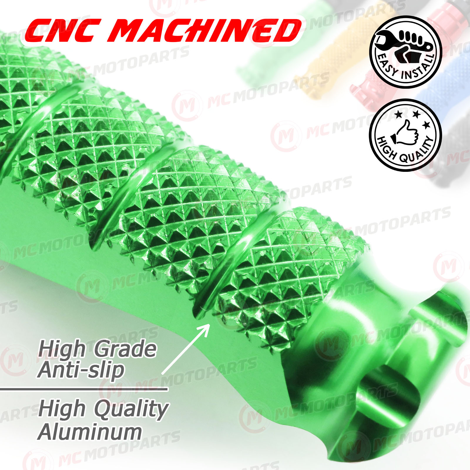 Kawasaki Ninja 40mm R-FIGHT Rear Foot Pegs | MC Motoparts