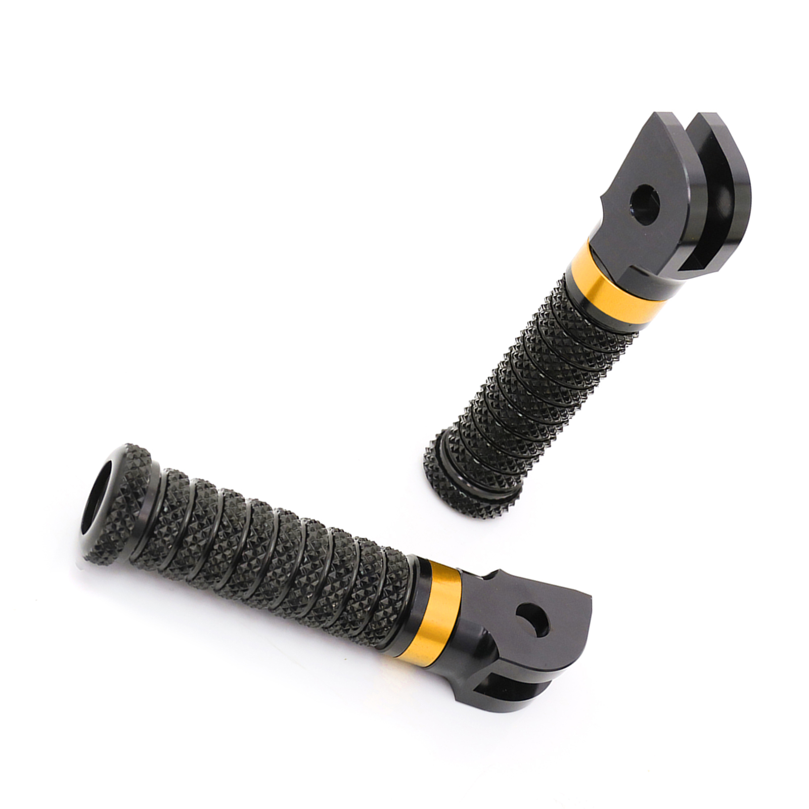 RRING Gold Anti Slip Front Foot Pegs For ZX-6R 636 Ninja 17 18 19