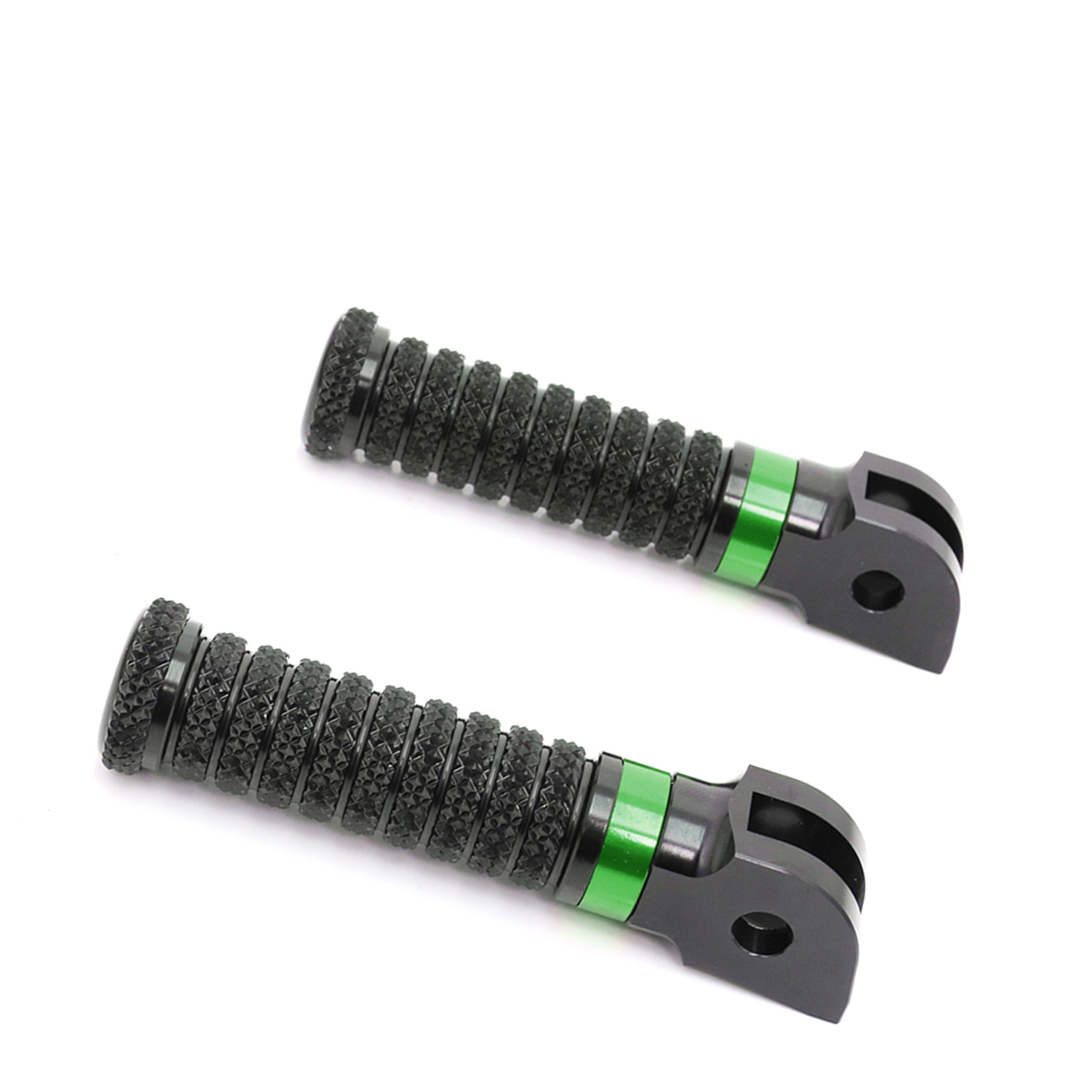 RRING Green Front Rider Foot Pegs For ZX-6R 636 Ninja 13-16 17 18