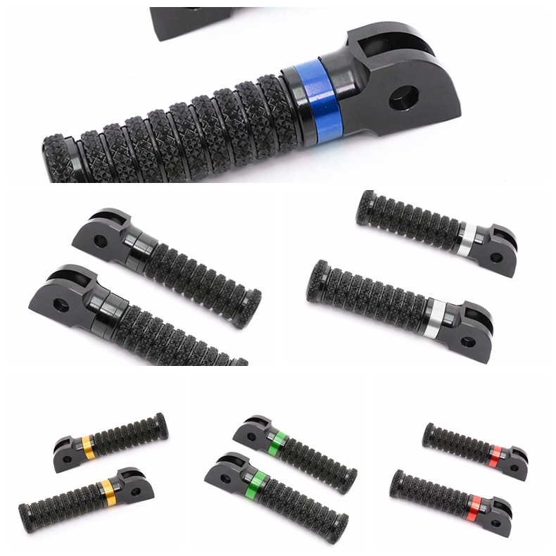 RRING Green Front Rider Foot Pegs For ZX-6R 636 Ninja 13-16 17 18