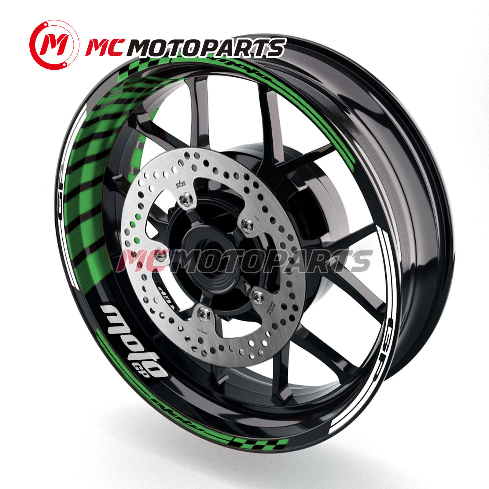 AA02 17'' Rim Stripes Strip Sticker Decal For ZX10R Ninja