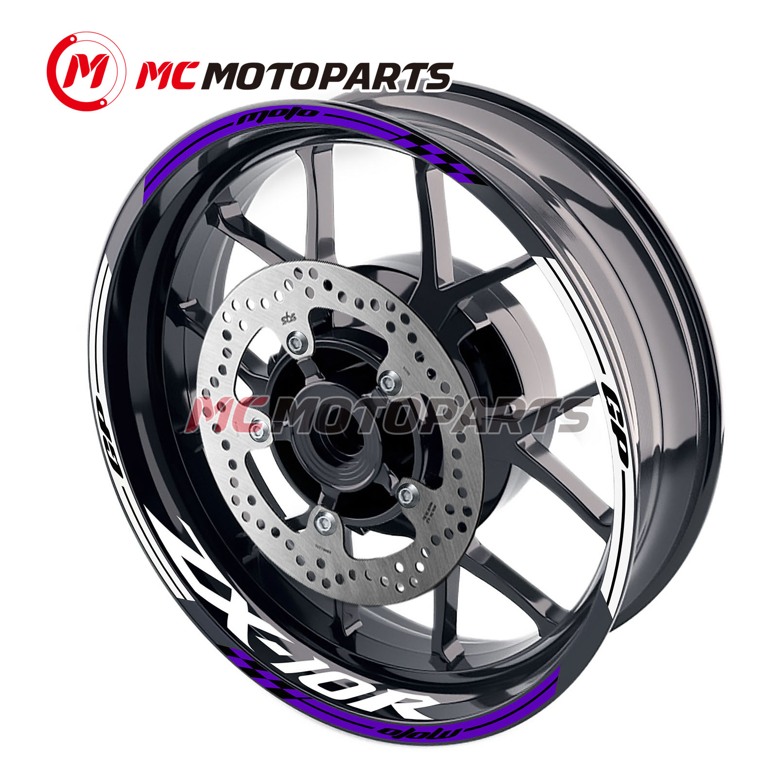 ぶんぶん⚠️ 17'' Wheel Rim Decal Stripe Tape Sticker For Kawasaki ZX10R Ninja
