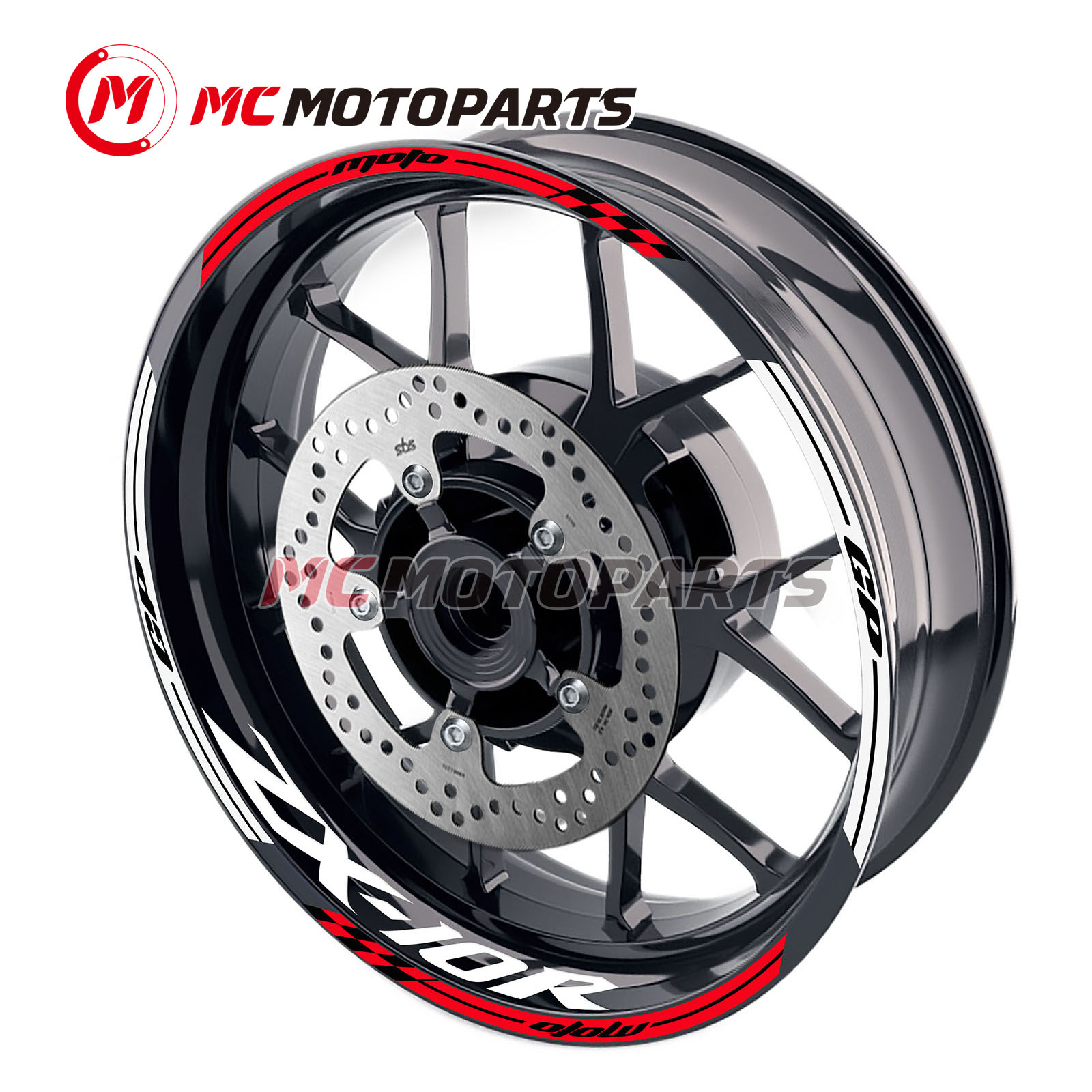 17'' Wheel Rim Decal Stripe Tape Sticker For Kawasaki ZX10R Ninja