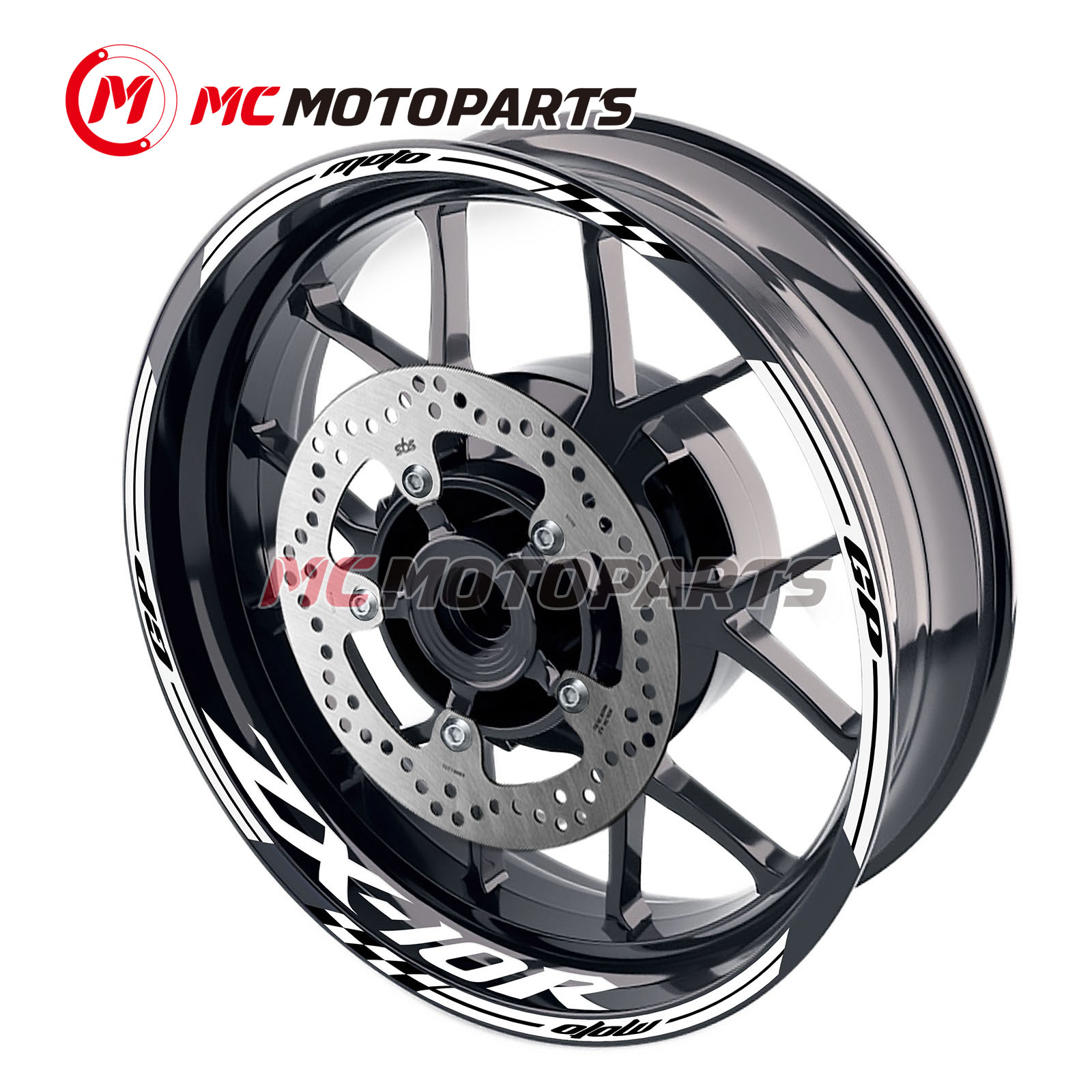 17'' Wheel Rim Decal Stripe Tape Sticker For Kawasaki ZX10R Ninja