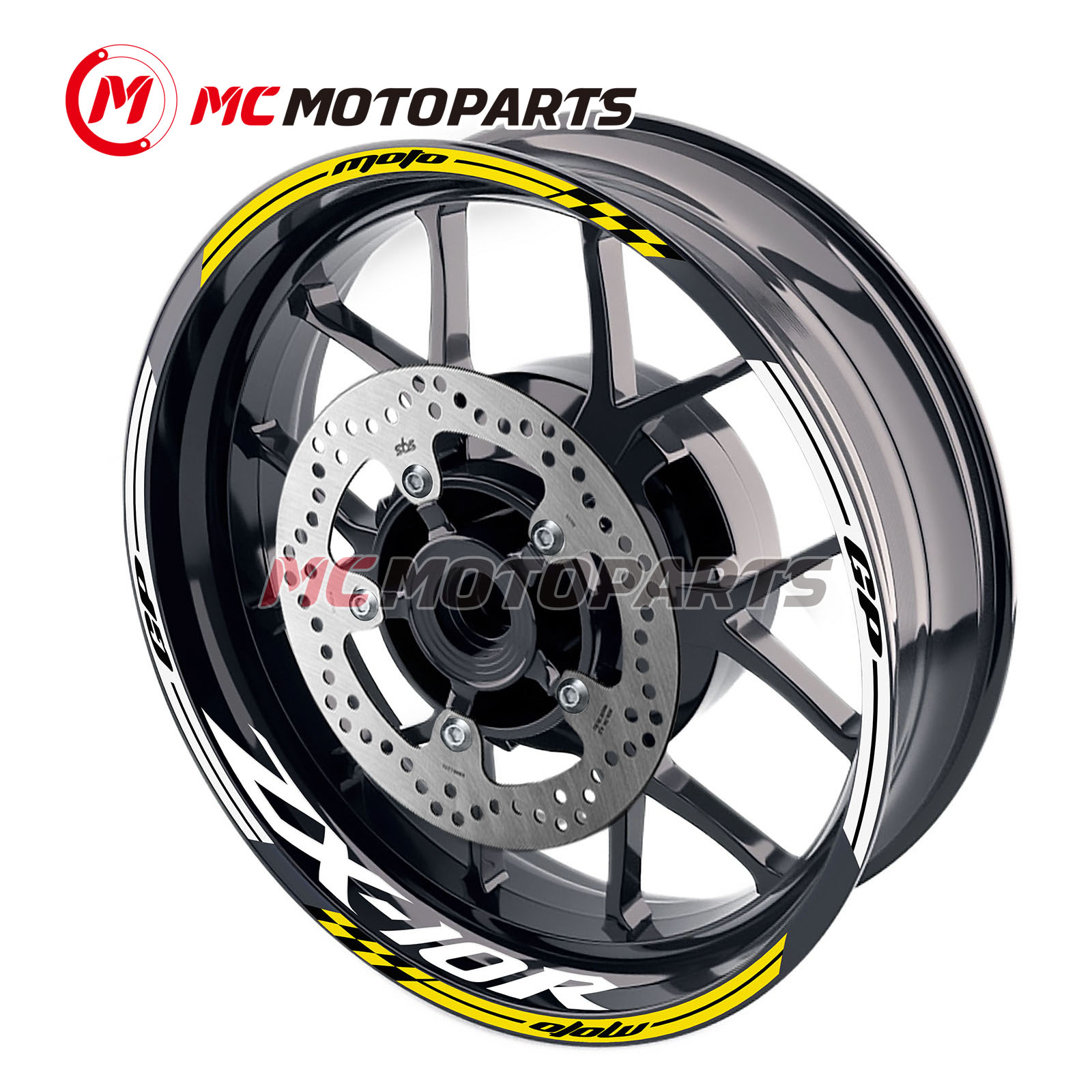 17'' Wheel Rim Decal Stripe Tape Sticker For Kawasaki ZX10R Ninja