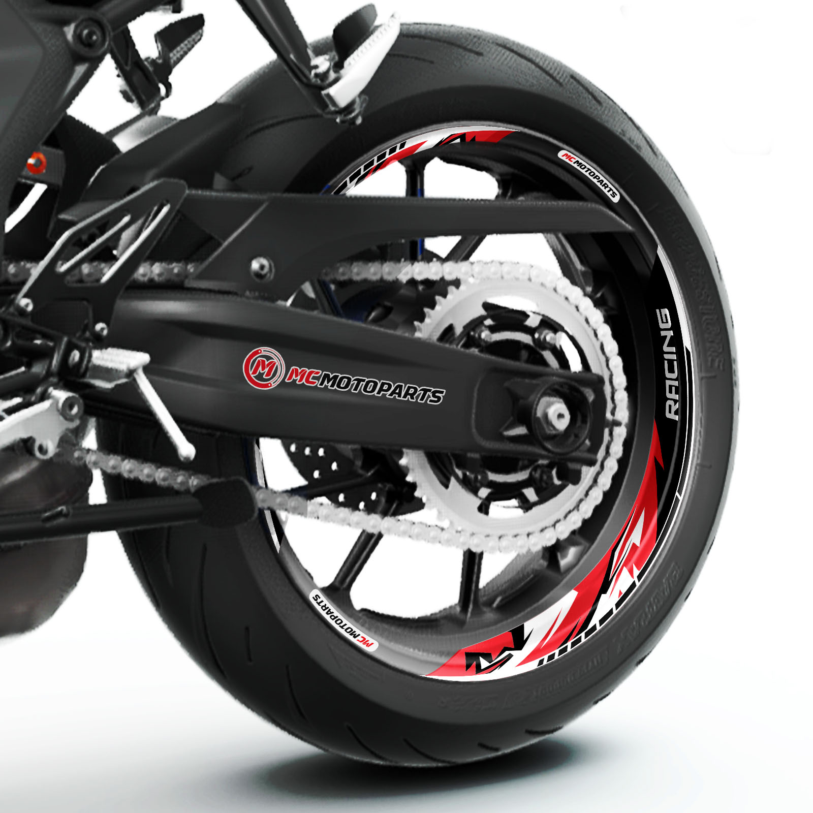 ADHESIVE STRIP KIT for KAWASAKI Z750 MOTORCYCLE White Stickers